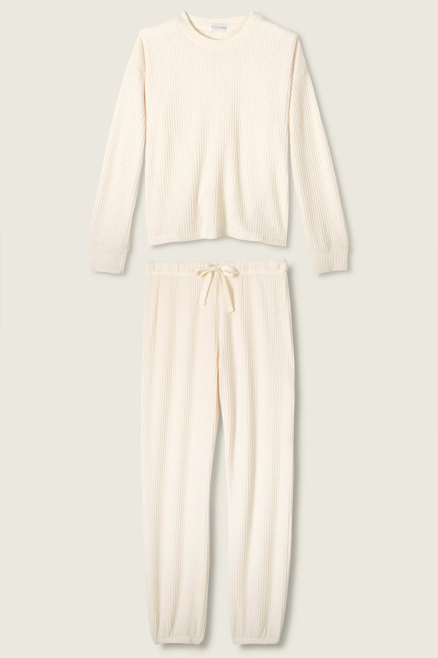 Fireside Sparkle Natural PJ Set