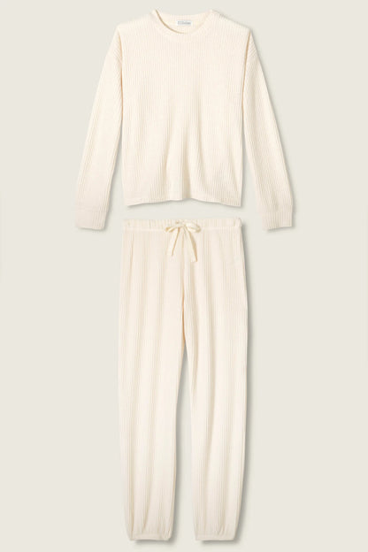 Fireside Sparkle Natural PJ Set