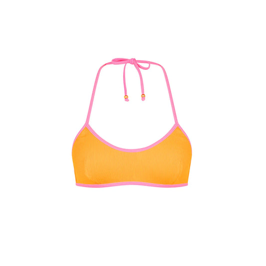 Orange Halter Top