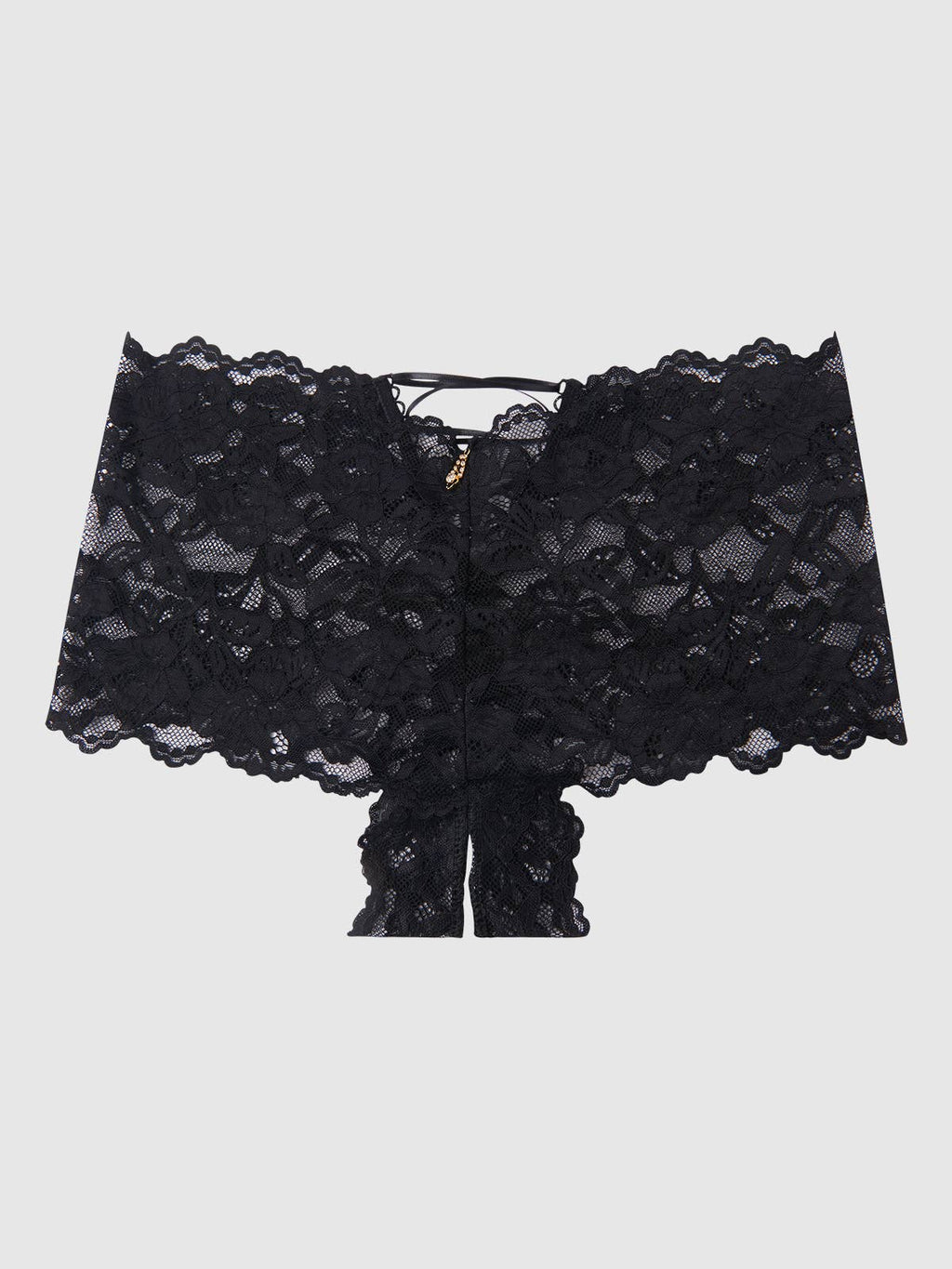 Lace Crotchless Cheekster