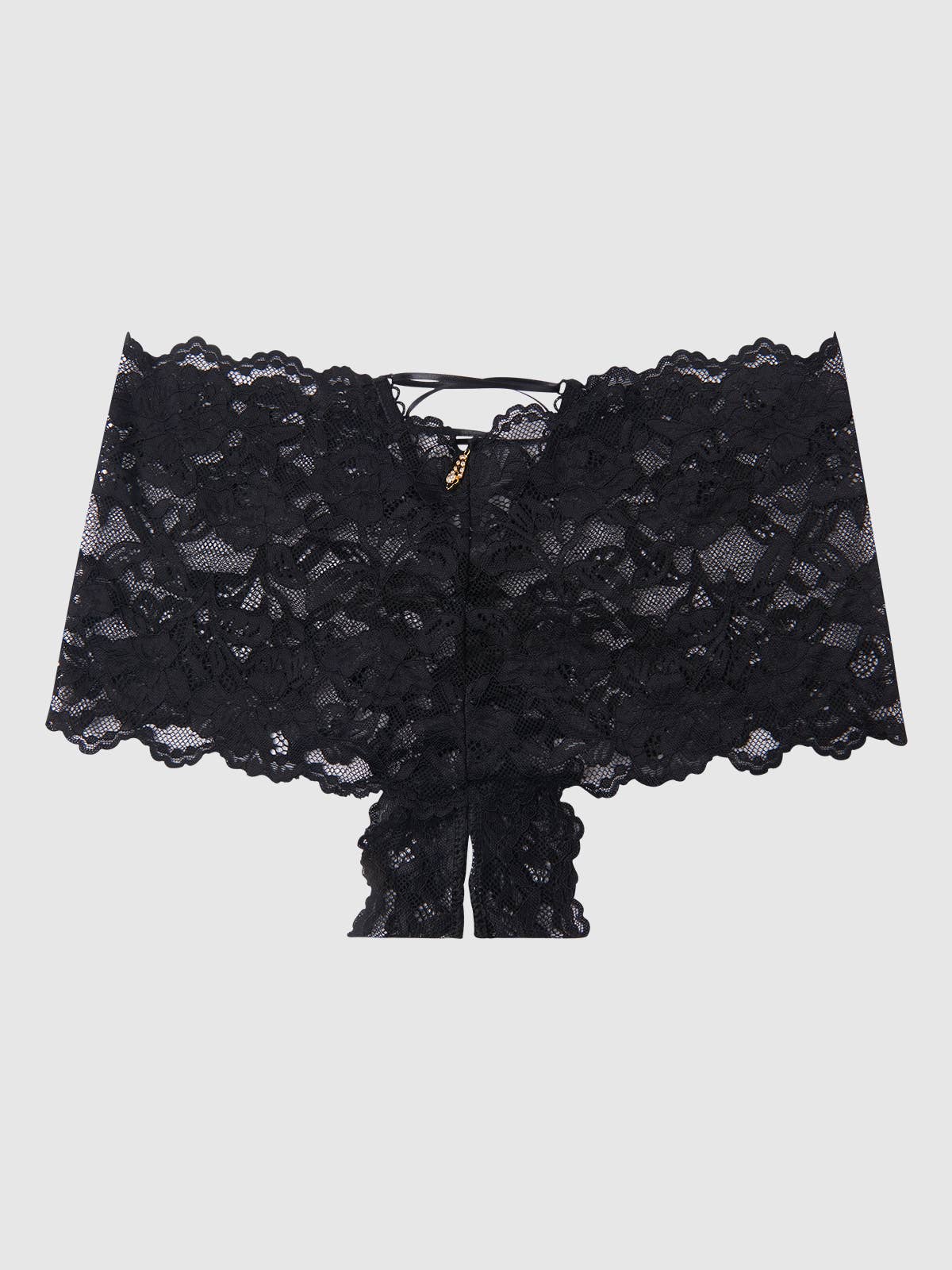 Lace Crotchless Cheekster