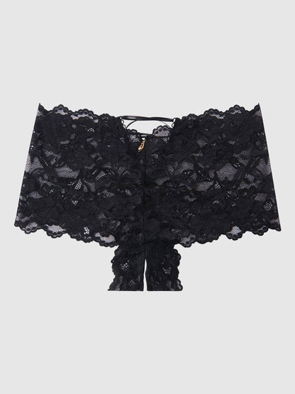 Lace Crotchless Cheekster