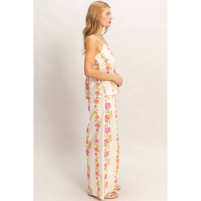 Pink Floral Set