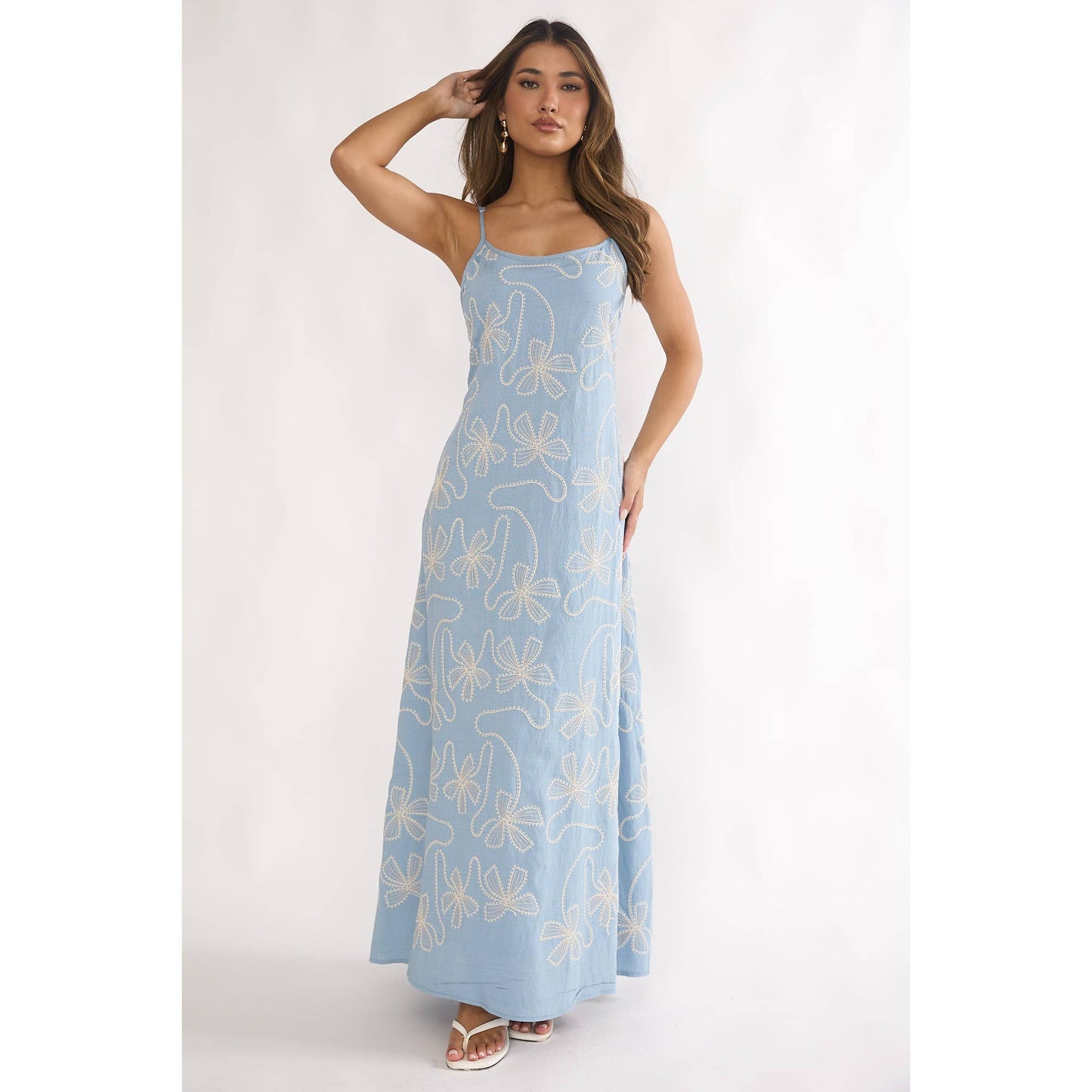 Blue Bow Dress