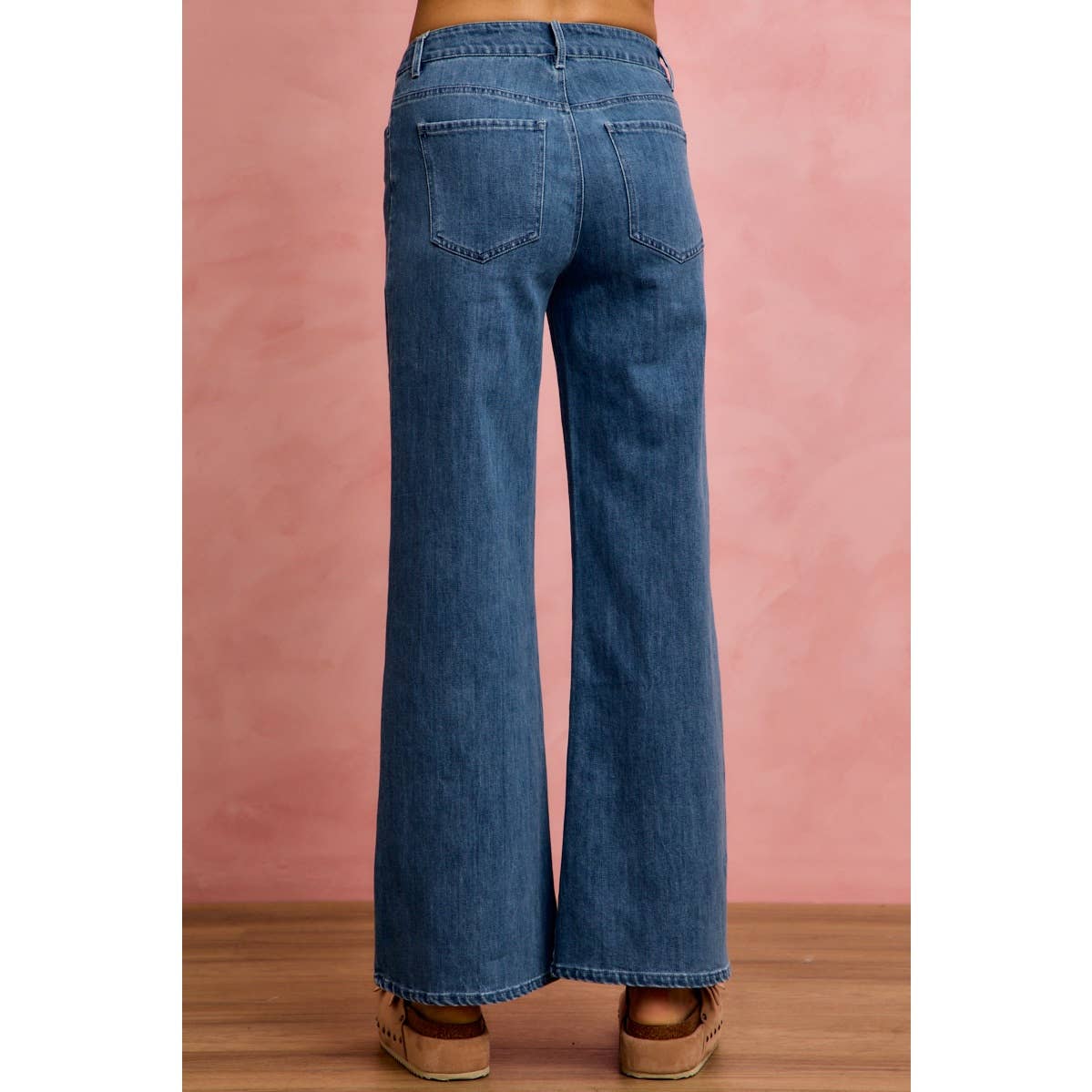 Seam Denim Pants