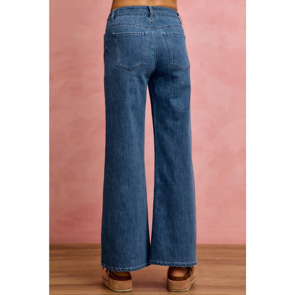 Seam Denim Pants