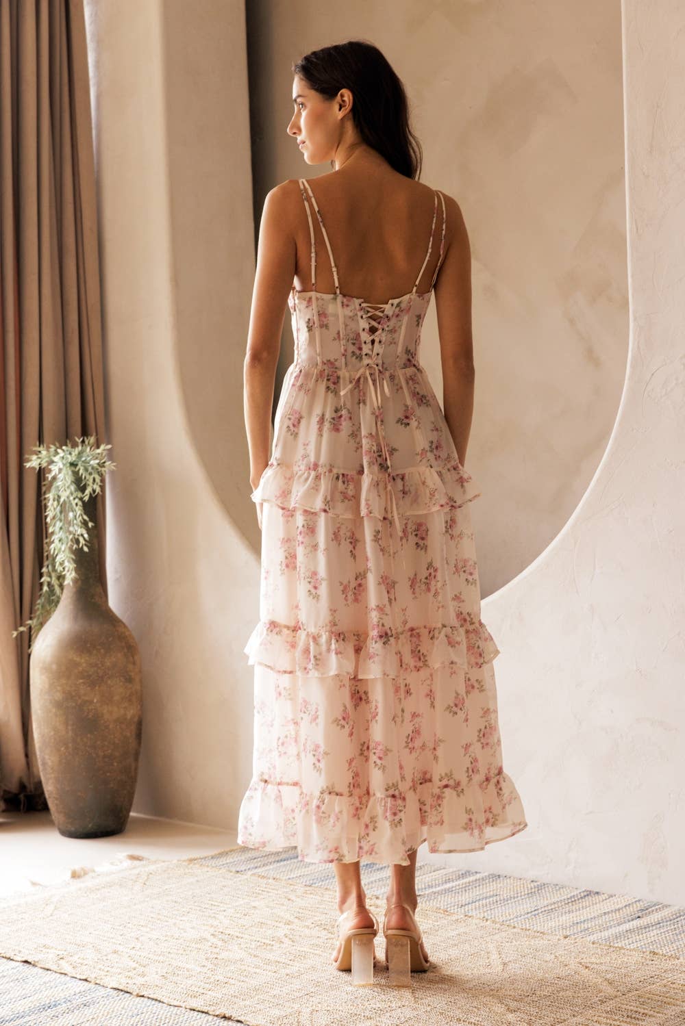 Floral Ruffle Dress