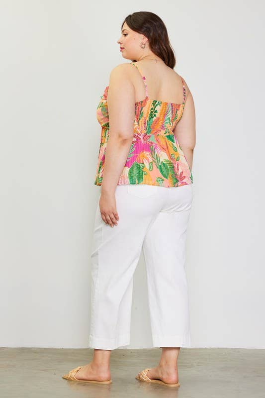 Queen Tropical Cami Top