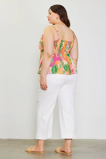 Queen Tropical Cami Top