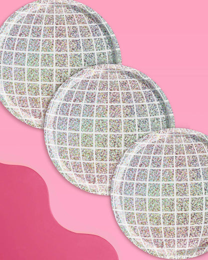 Shimmer Disco Plates