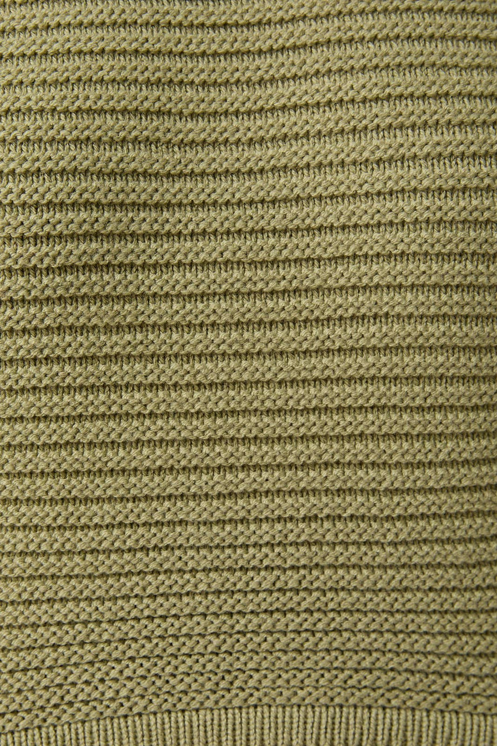 Green Knitted Crop Top