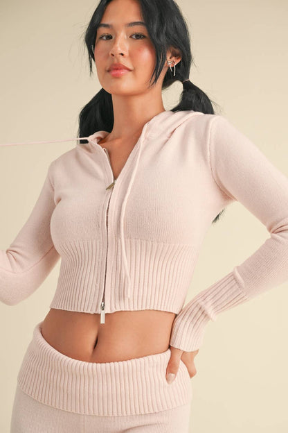 Cozy Pink Knit Set