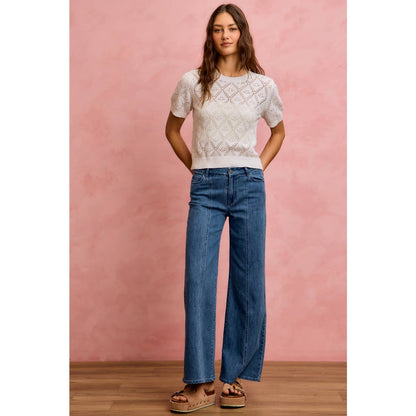 Seam Denim Pants