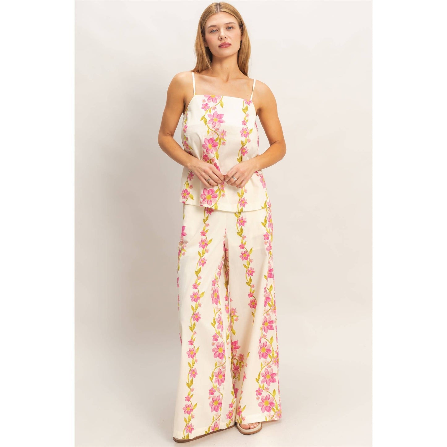Pink Floral Set