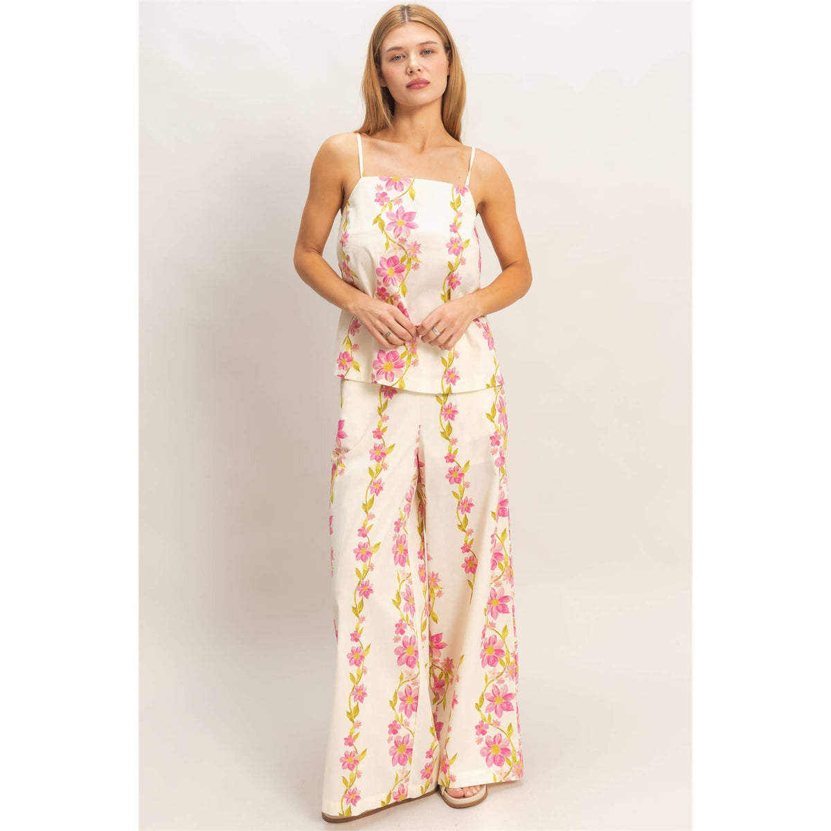 Pink Floral Set