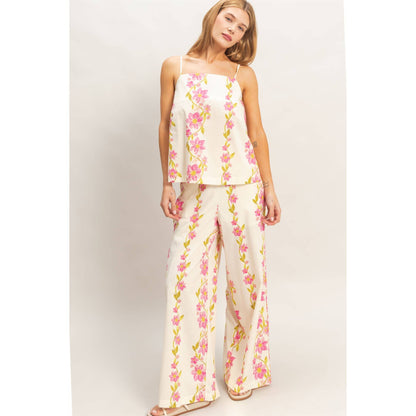 Pink Floral Set