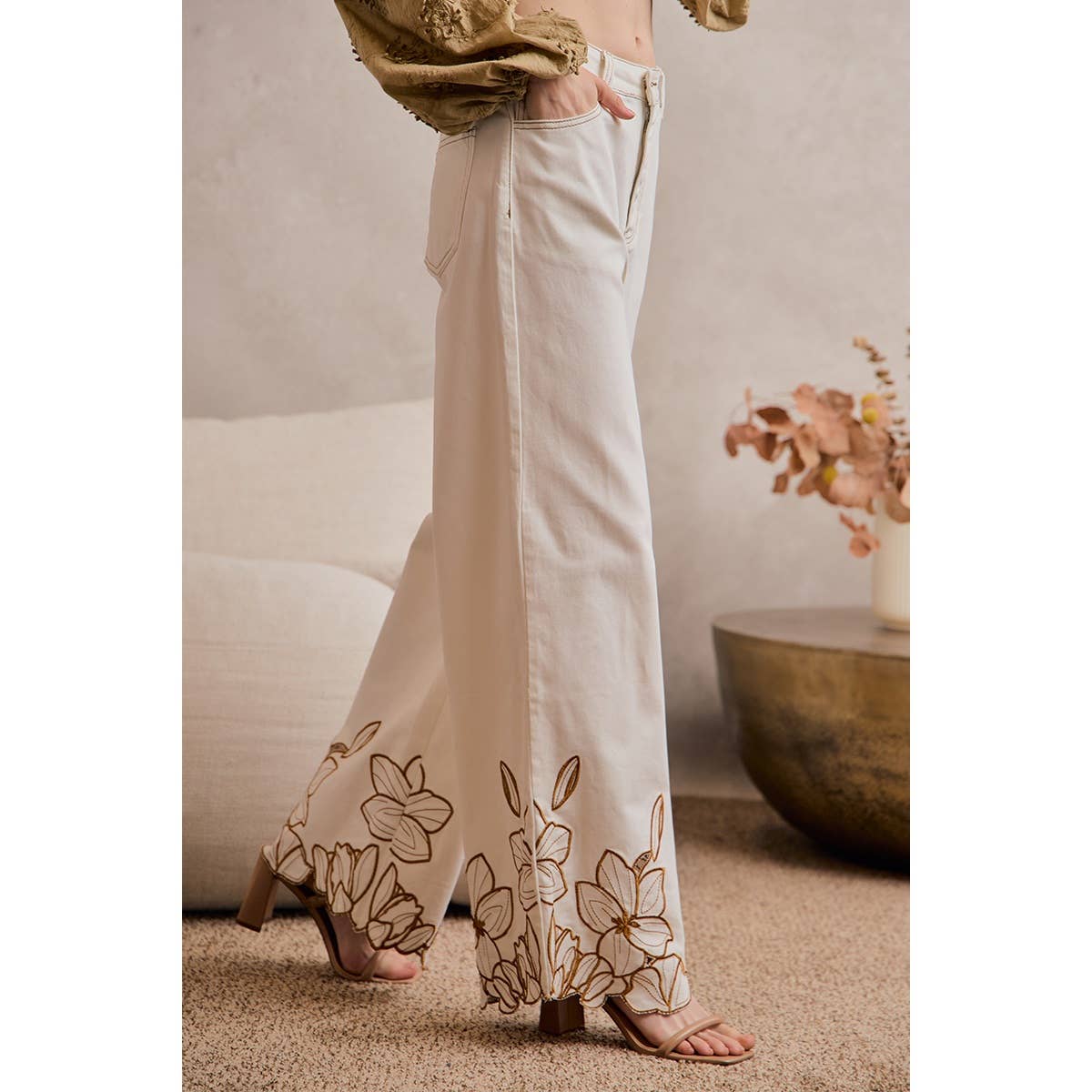 flower pants