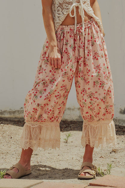 Peach Bloomer Pants