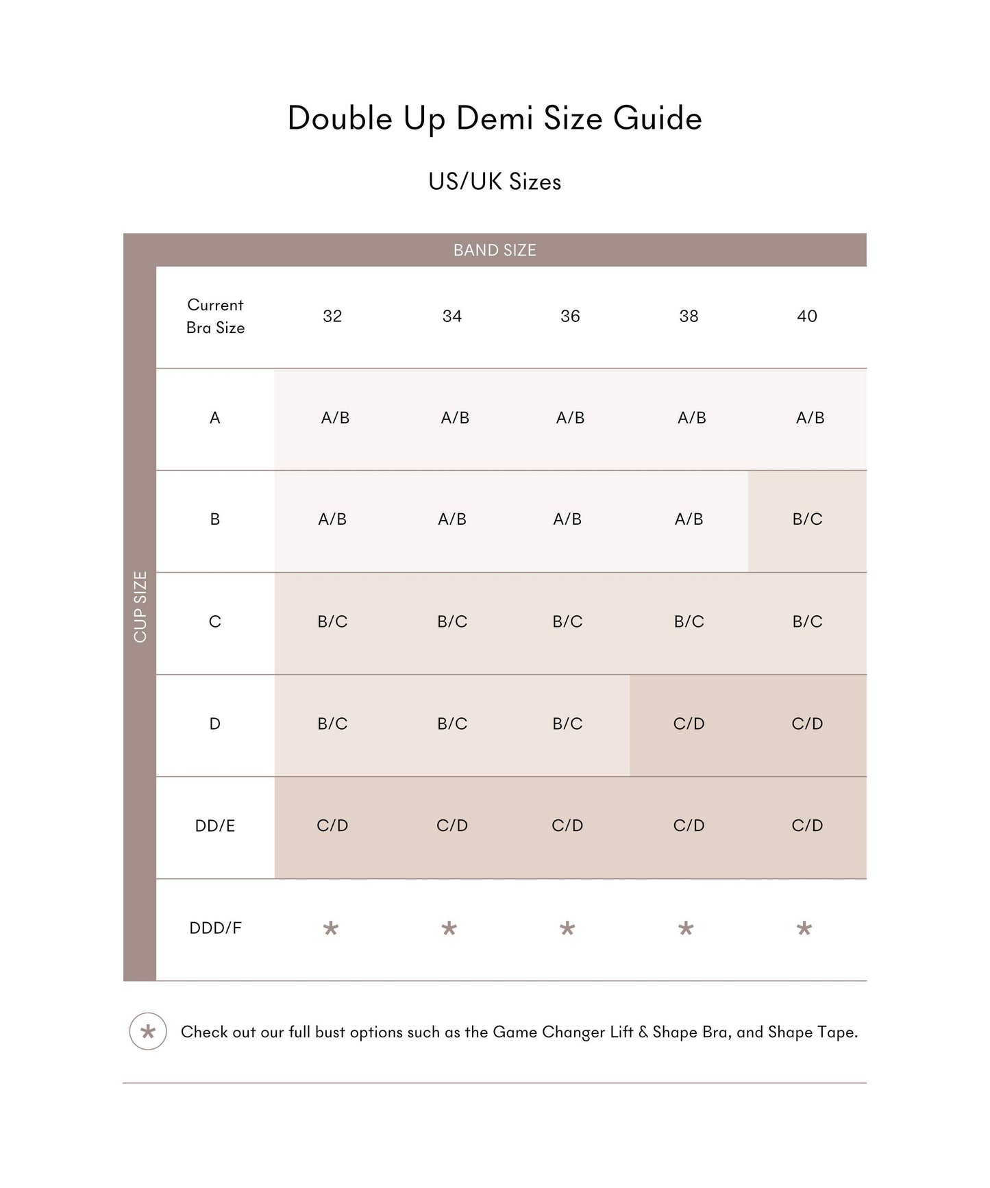 Double Up | Volume Push-Up Pads (Demi)