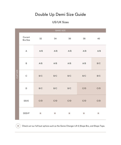 Double Up | Volume Push-Up Pads (Demi)