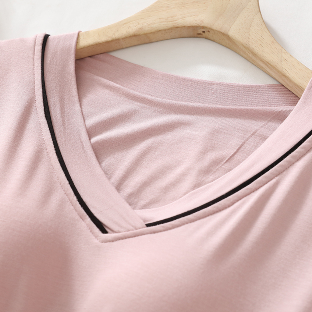 Blush Built-in Bra Pajama Set