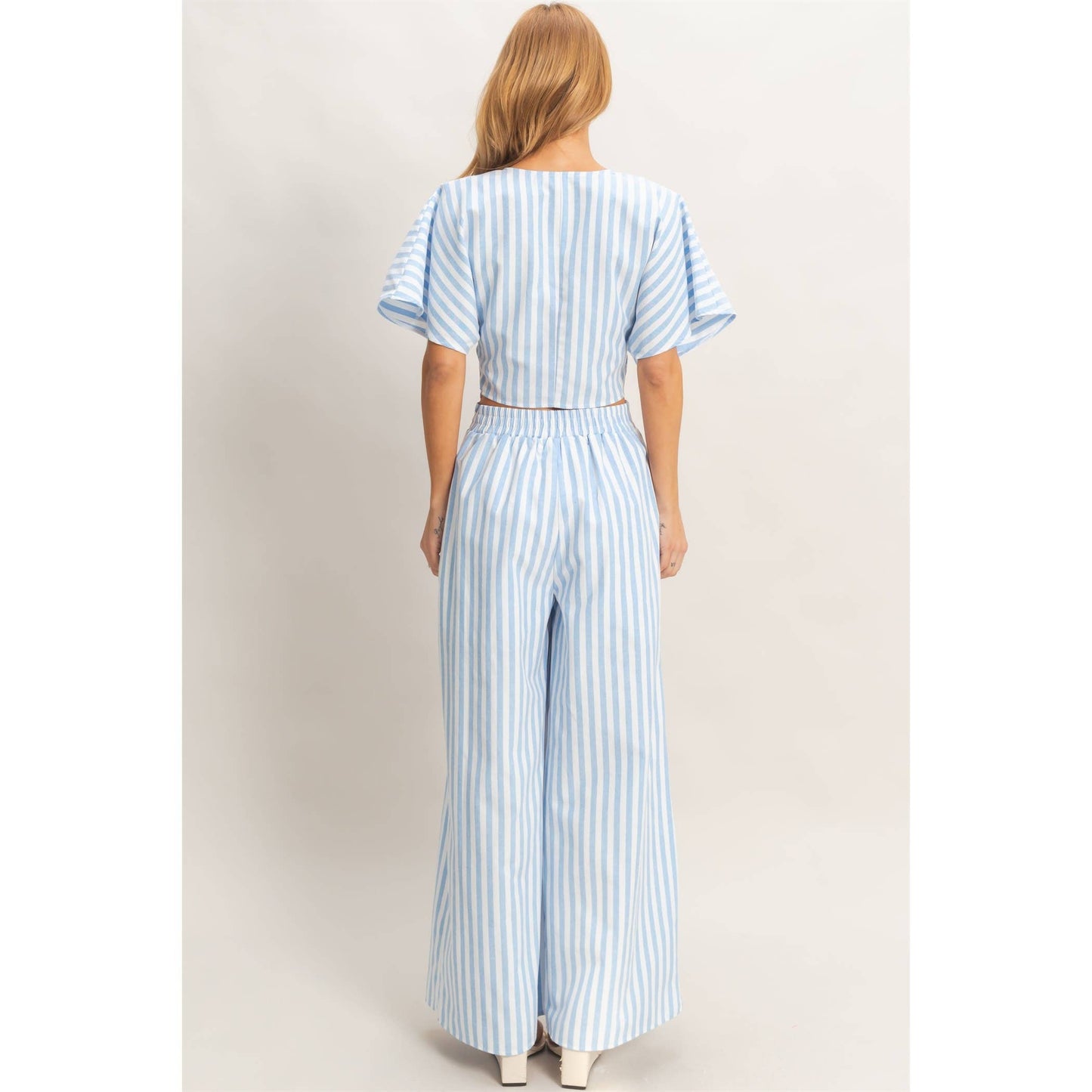 Striped Twist Front Set