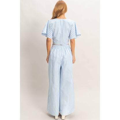Striped Twist Front Set