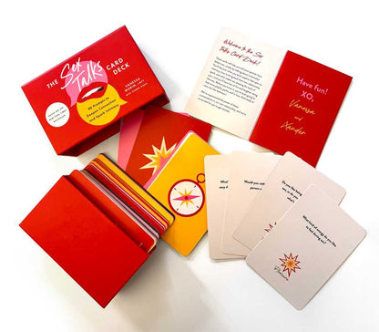 Sex Talks Card Deck and Guidebook by Vanessa Marin