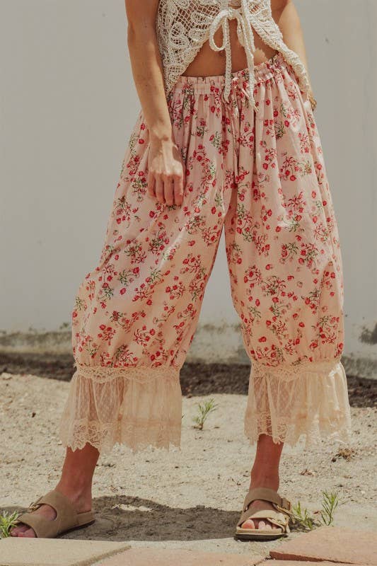 Peach Bloomer Pants