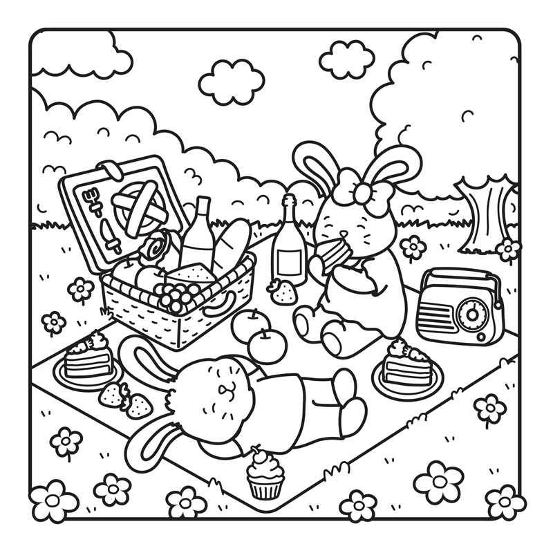 Heartwarming Love Coloring Book