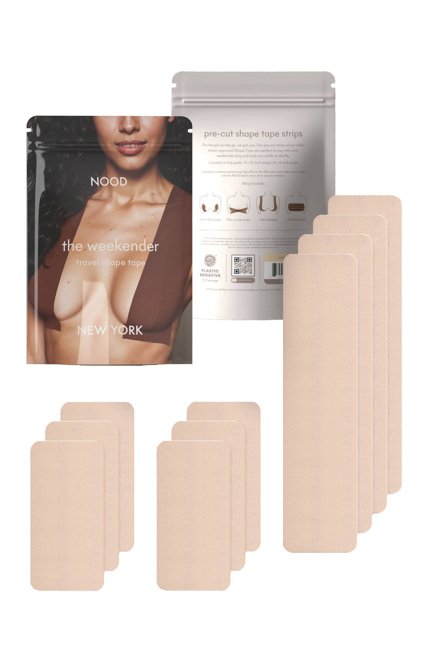 The Weekender | Pre-Cut Travel Breast Tape