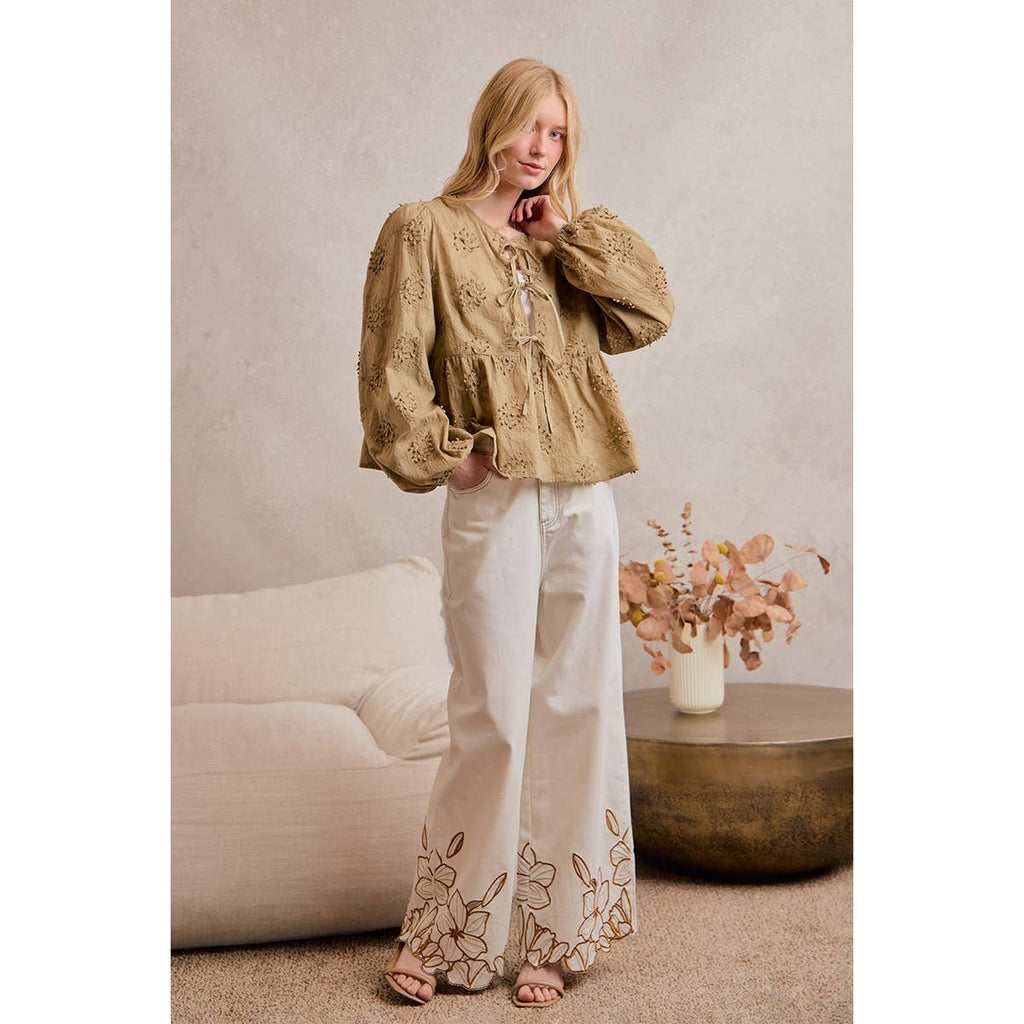 flower pants