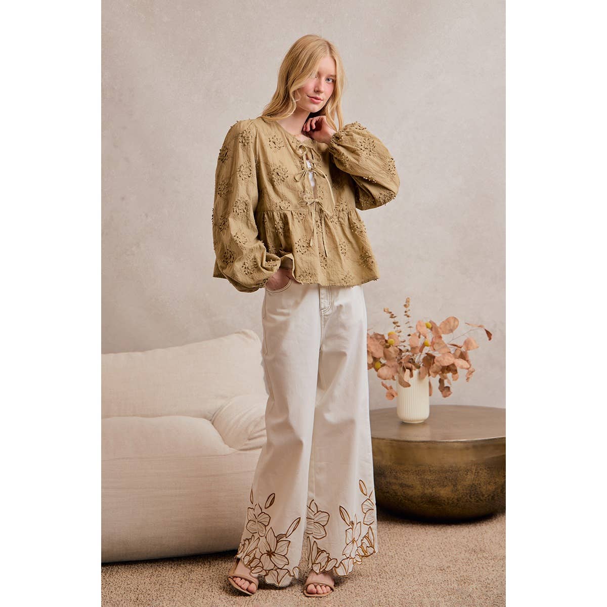 flower pants