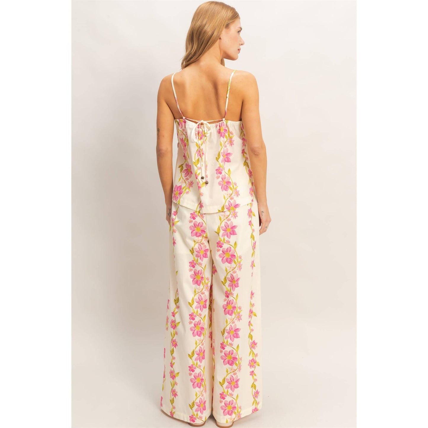 Pink Floral Set