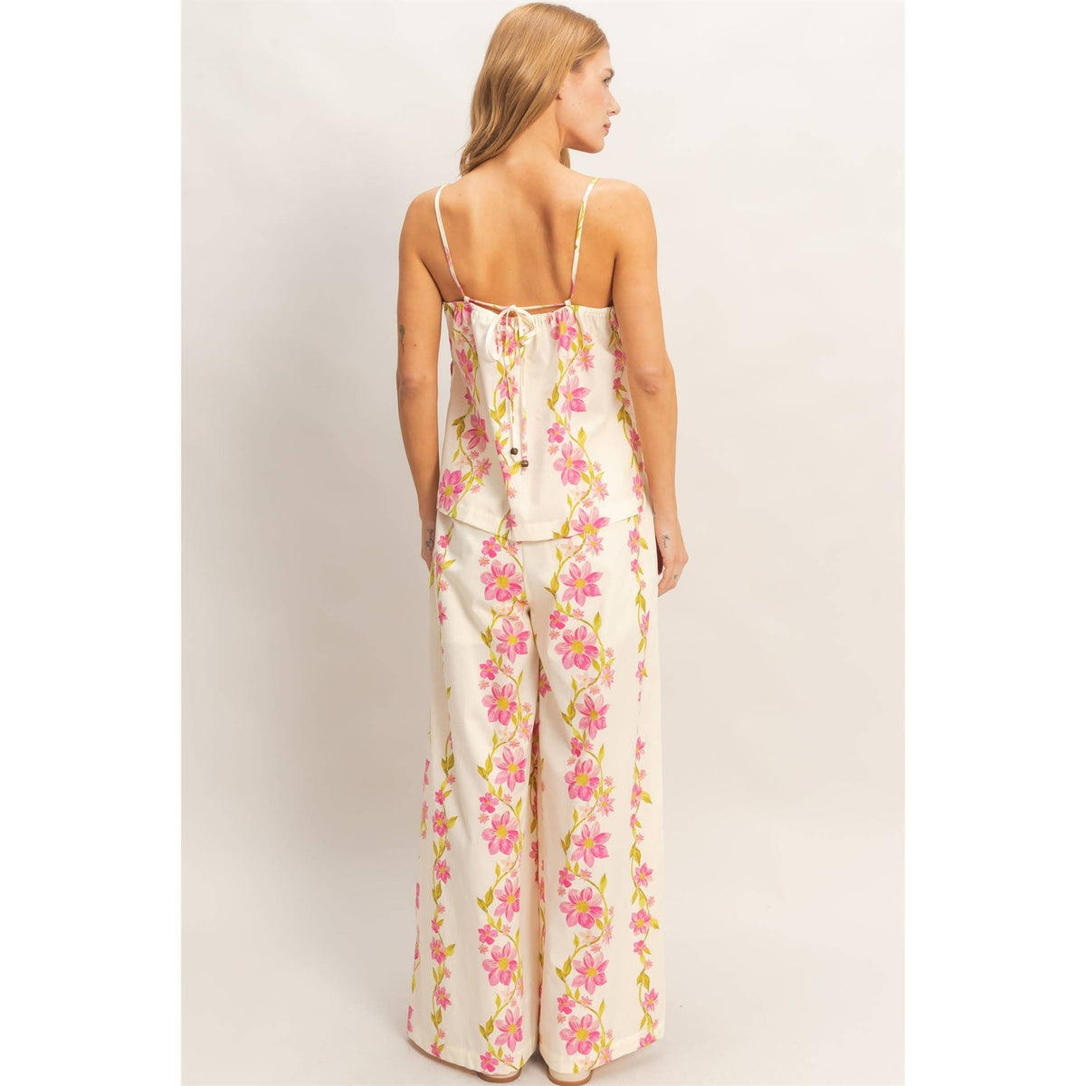 Pink Floral Set